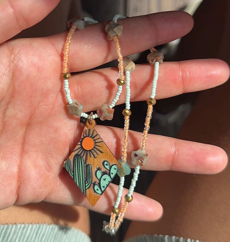 Sunshine Desert Necklace