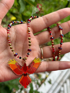 Phoenix Fire Necklace