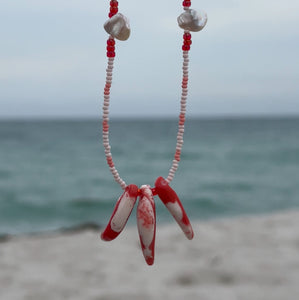 Coral Claw Necklace