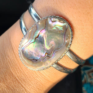 Mother of Pearl Cuff Bracelet